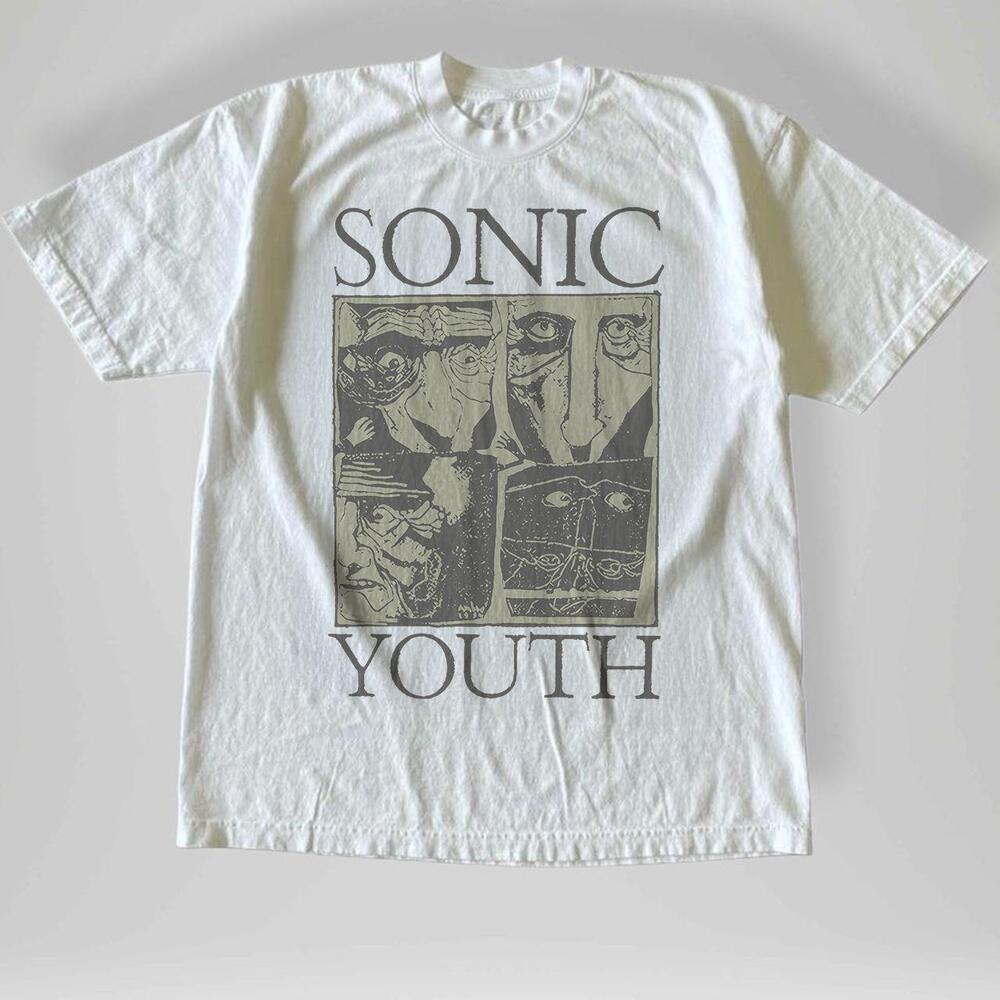 Style Kaos Band Sonic Youth Comic Tshirt T-Shirt